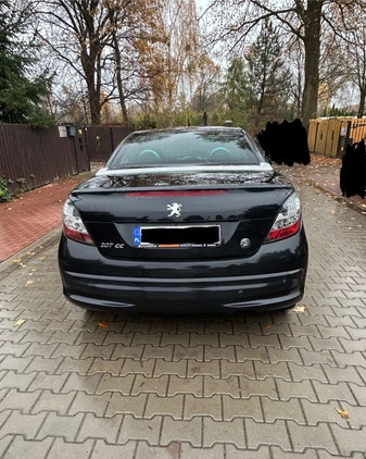 Peugeot 207 CC cena 20500 przebieg: 132000, rok produkcji 2009 z Szczucin małe 79